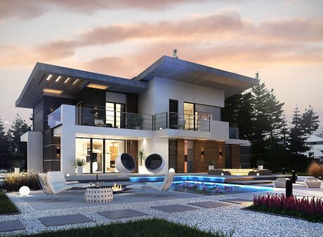 Проект дома Ux22