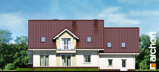 Проект дома Дом в каллах 2 (Г2) вер.2 - 6 С мансардным этажом дома в Украине