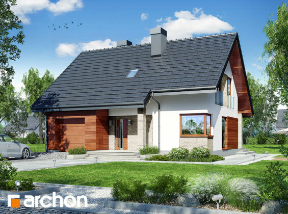 Проєкт будинку Будинок в яблонках 9