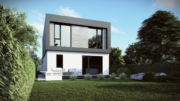 Проєкт будинку DBT 647 - Двоповерхові дома в Україні