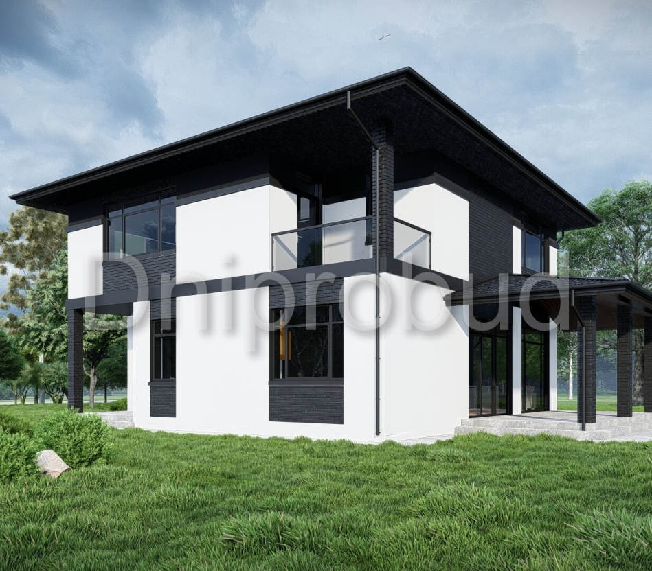 Дом с терасой в с. Святопетровское