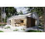 Проект дома U585 - 4 Одноэтажные дома в Украине