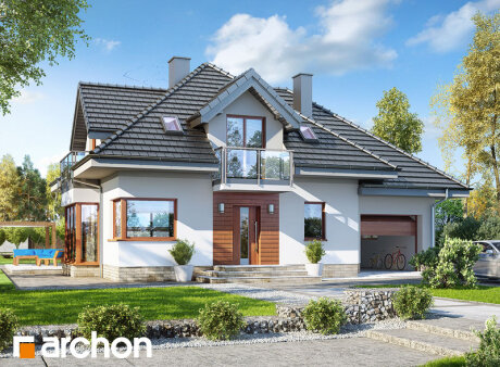 Проєкт будинку Будинок в нектаринах (H)