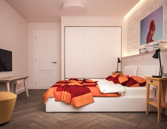 Проект дома Uu230 - 17 С мансардным этажом дома в Украине