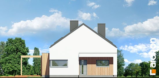 Проект дома Дом под сверками 3 вер. 2 - 3 С мансардным этажом дома в Украине