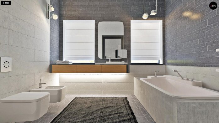 Проект дома Ux63 s - 29 Двухэтажные дома в Украине