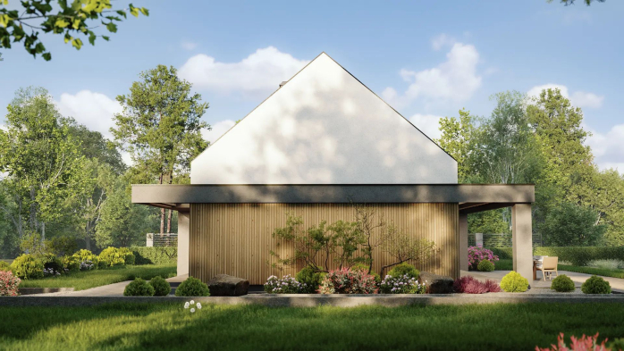 Проект дома U507 - 2 Одноэтажные дома в Украине