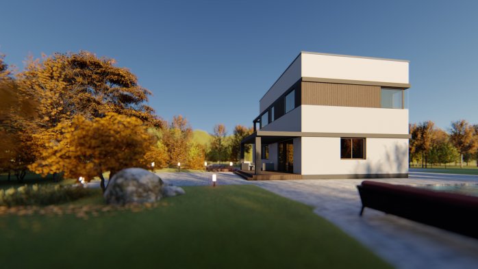 Проєкт будинку DB 36 - Двоповерхові дома в Україні