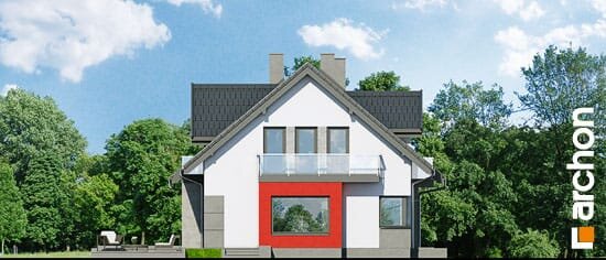 Проект дома Дом в рододендронах 8 (H) - 5 С мансардным этажом дома в Украине