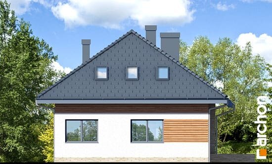 Проект дома Дом в сирени (М) вер.2 - 6 С мансардным этажом дома в Украине
