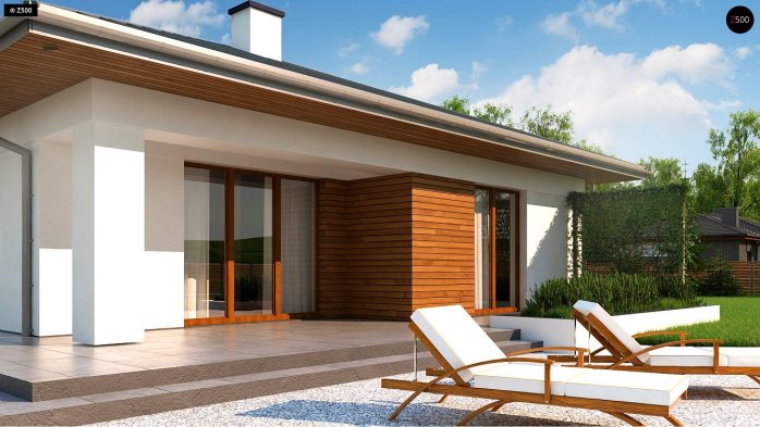 Проєкт будинку U367 - Одноповерхові дома в Україні