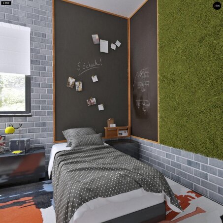 Проєкт будинку Ux63 C - Двоповерхові дома в Україні