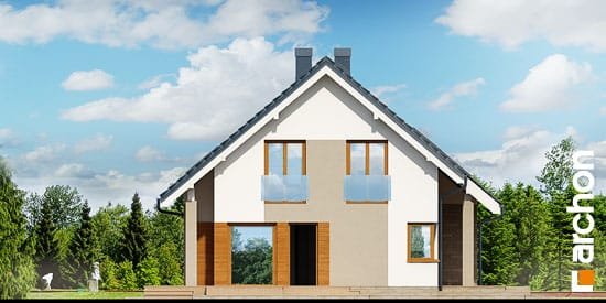 Проект дома Дом в герминии 2 - 5 С мансардным этажом дома в Украине