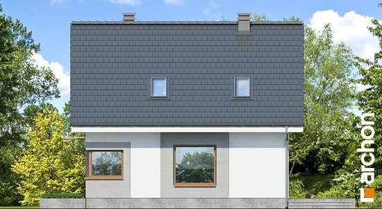 Проєкт будинку Будинок в рододендронах 11 (H) - З мансардним поверхом дома в Україні