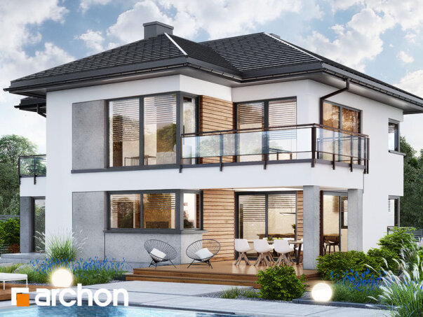 Проєкт будинку Вілла Міранда 16 (Г2) - Двоповерхові дома в Україні