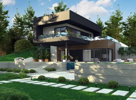 Проект дома Ux97