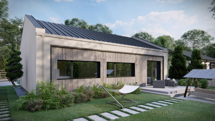 Проєкт будинку U514 - Одноповерхові дома в Україні