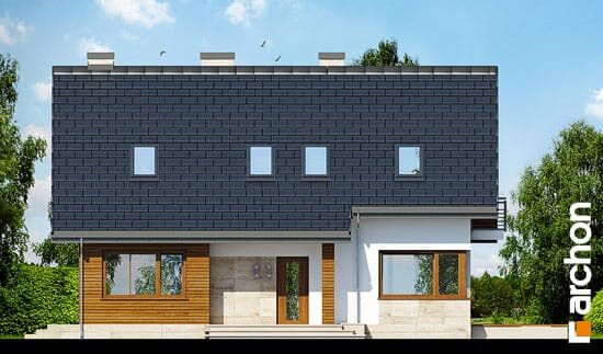 Проект дома Дом в айдаредах 3 вер.2 - 3 С мансардным этажом дома в Украине