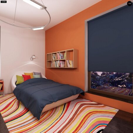 Проект дома Ux45 - 39 Двухэтажные дома в Украине