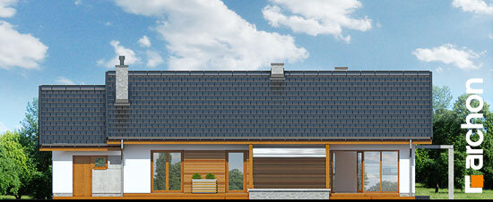 Проект дома Дом в мекинтошах - 6 Одноэтажные дома в Украине