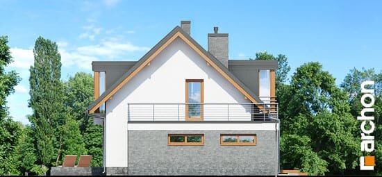 Проект дома Дом в пассифлоре вер.2 - 5 С мансардным этажом дома в Украине