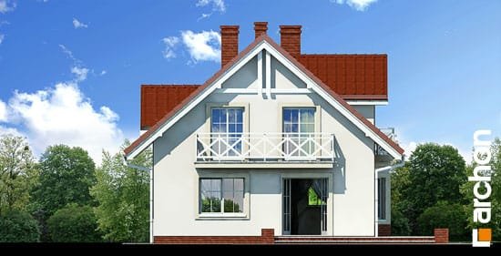Проект дома Дом в рододендронах вер.2 - 6 С мансардным этажом дома в Украине