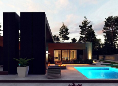 Проект дома Ux158 +