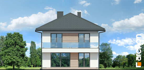 Проєкт будинку Вілла Андреа - Двоповерхові дома в Україні