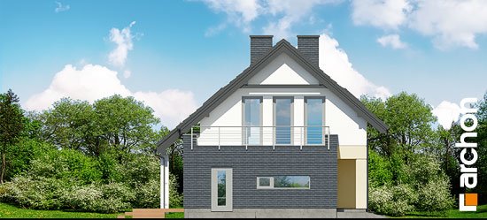 Проект дома Дом в цитринках - 5 С мансардным этажом дома в Украине
