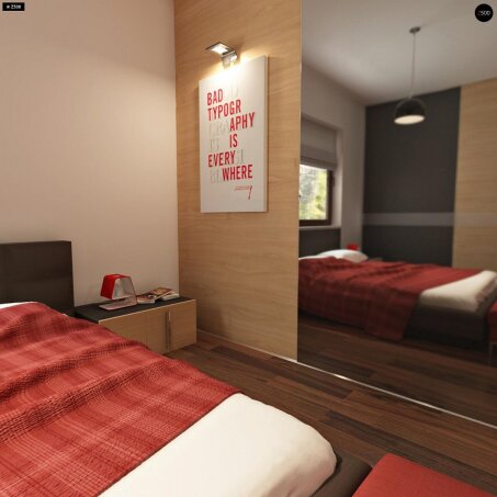 Проект дома U176 GP - 21 Одноэтажные дома в Украине