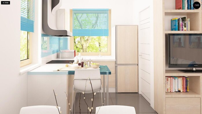 Проєкт будинку U212 GL - З мансардним поверхом дома в Україні