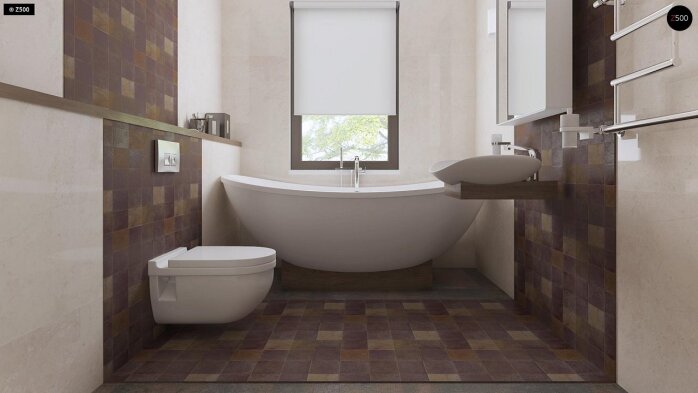 Проєкт будинку U203 - Одноповерхові дома в Україні