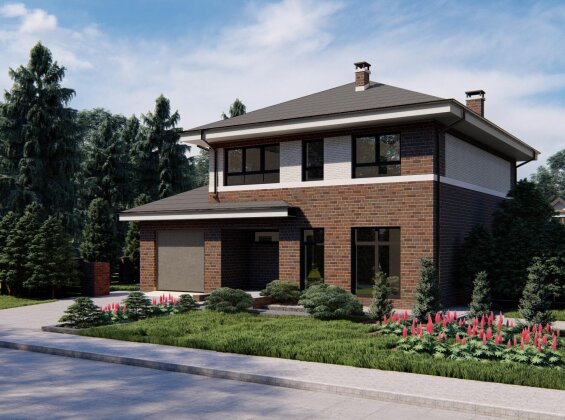 Проект дома Ux24 k