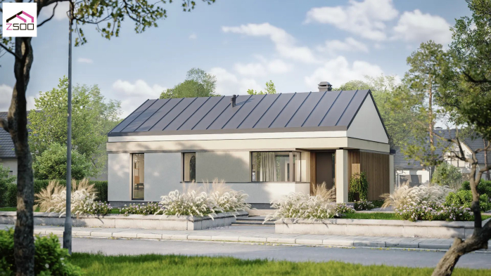 Проект дома U508 - 2 Одноэтажные дома в Украине