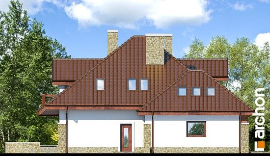 Проект дома Дом в зефирантесе (Г2) вер.2 - 5 С мансардным этажом дома в Украине