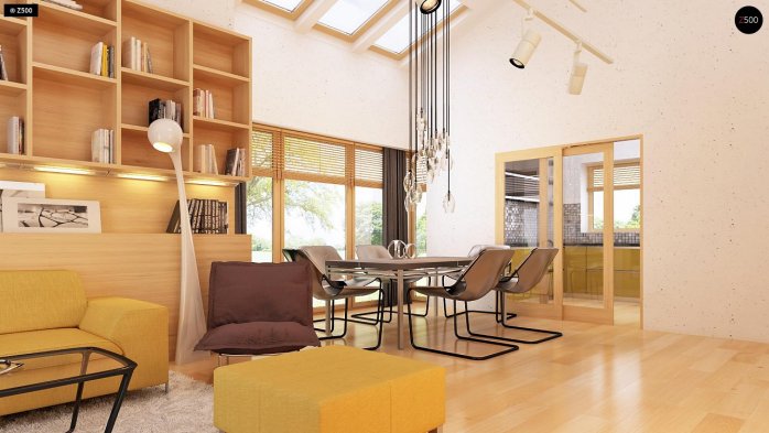 Проєкт будинку U200 L + 100 - Одноповерхові дома в Україні