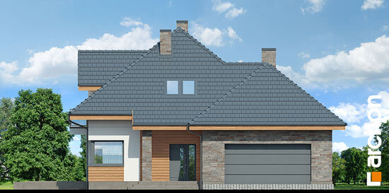 Проєкт будинку Будинок в сансев'єріях (Г2) - З мансардним поверхом дома в Україні