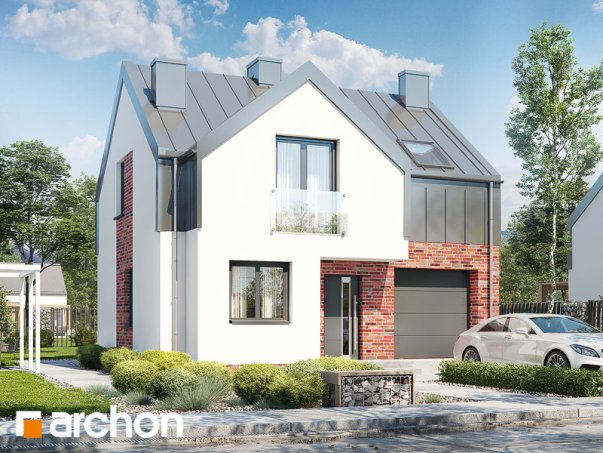 Проект дома Дом в гунерах - 1 С мансардным этажом дома в Украине