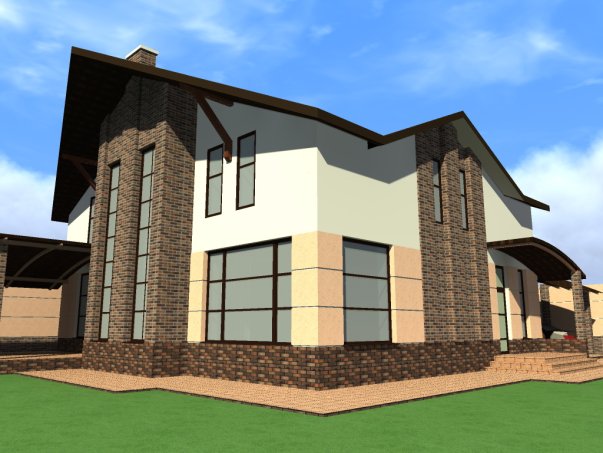 Проєкт будинку Db 5 - Двоповерхові дома в Україні