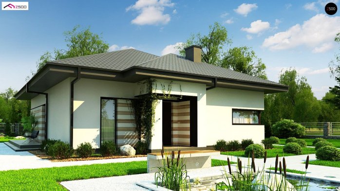 Проєкт будинку U383 - Одноповерхові дома в Україні
