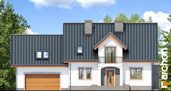 Проект дома Дом в вербенах 5 (Г2П) - 3 С мансардным этажом дома в Украине