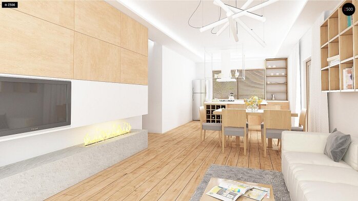 Проєкт будинку U96 tz - Одноповерхові дома в Україні