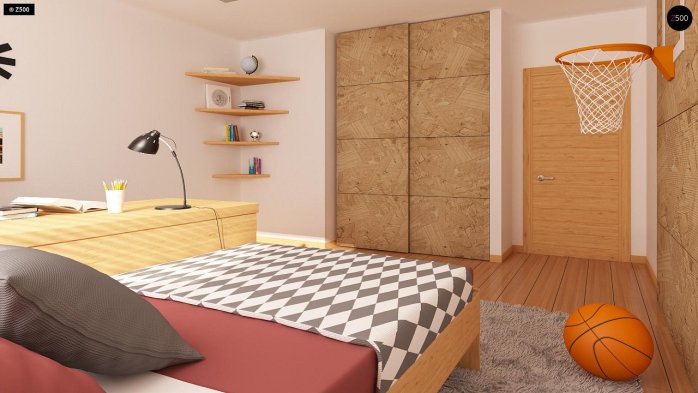 Проект дома u10 - 11 Одноэтажные дома в Украине