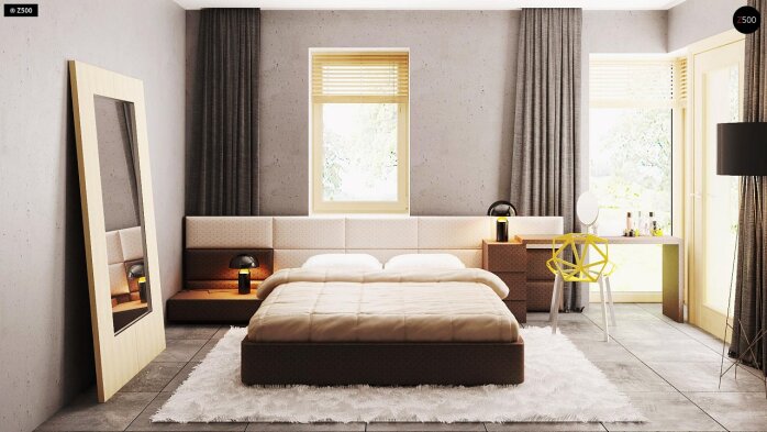 Проєкт будинку U200 BG - Одноповерхові дома в Україні