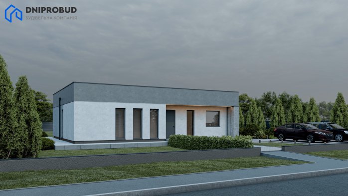 Проєкт будинку Db 33 - Одноповерхові дома в Україні