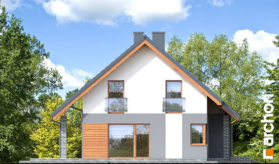 Проект дома Дом в журавках 7 - 5 С мансардным этажом дома в Украине