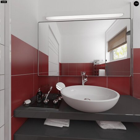 Проект дома U32 - 16 С мансардным этажом дома в Украине