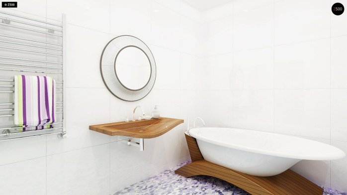 Проєкт будинку U209 - Одноповерхові дома в Україні