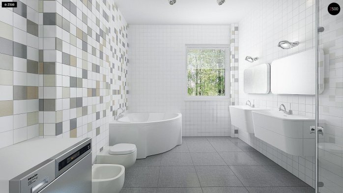 Проєкт будинку U251 - Одноповерхові дома в Україні