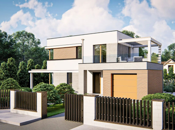 Проект дома Ux63 v2